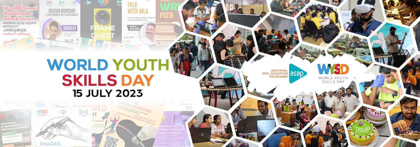 World Youth Skills Day Additional Skill Acquisition Programme Kerala